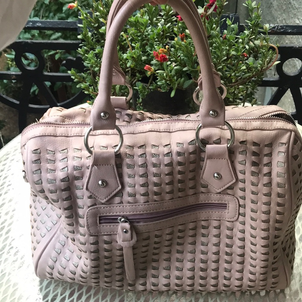 Big Buddha Blush & Gold handbag